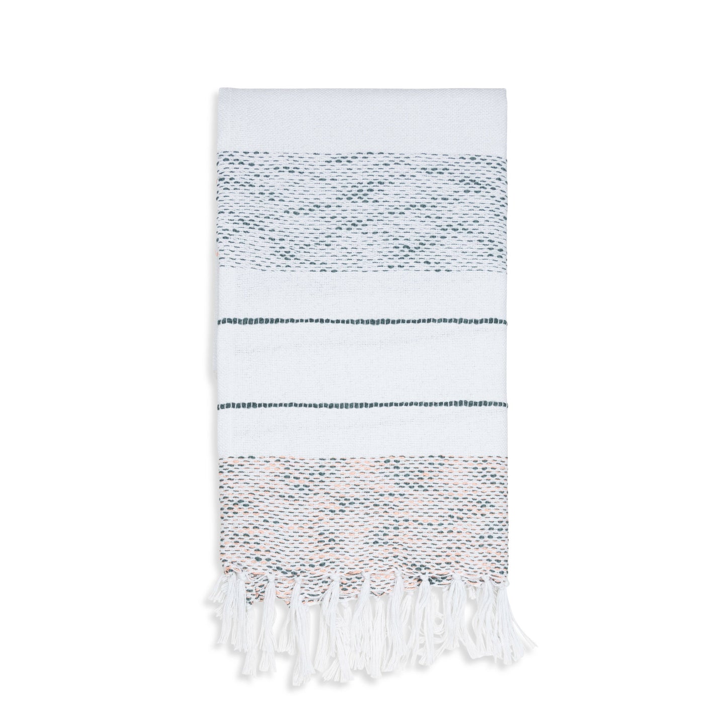 Tylanne 50x70" Indoor/Outdoor Recycled Woven Throw Blanket