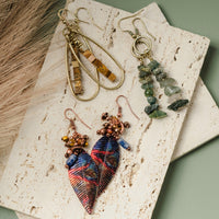 Wild Spirit Turquoise Frame Earrings