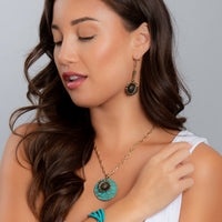 Wild Spirit Sunflower Earrings