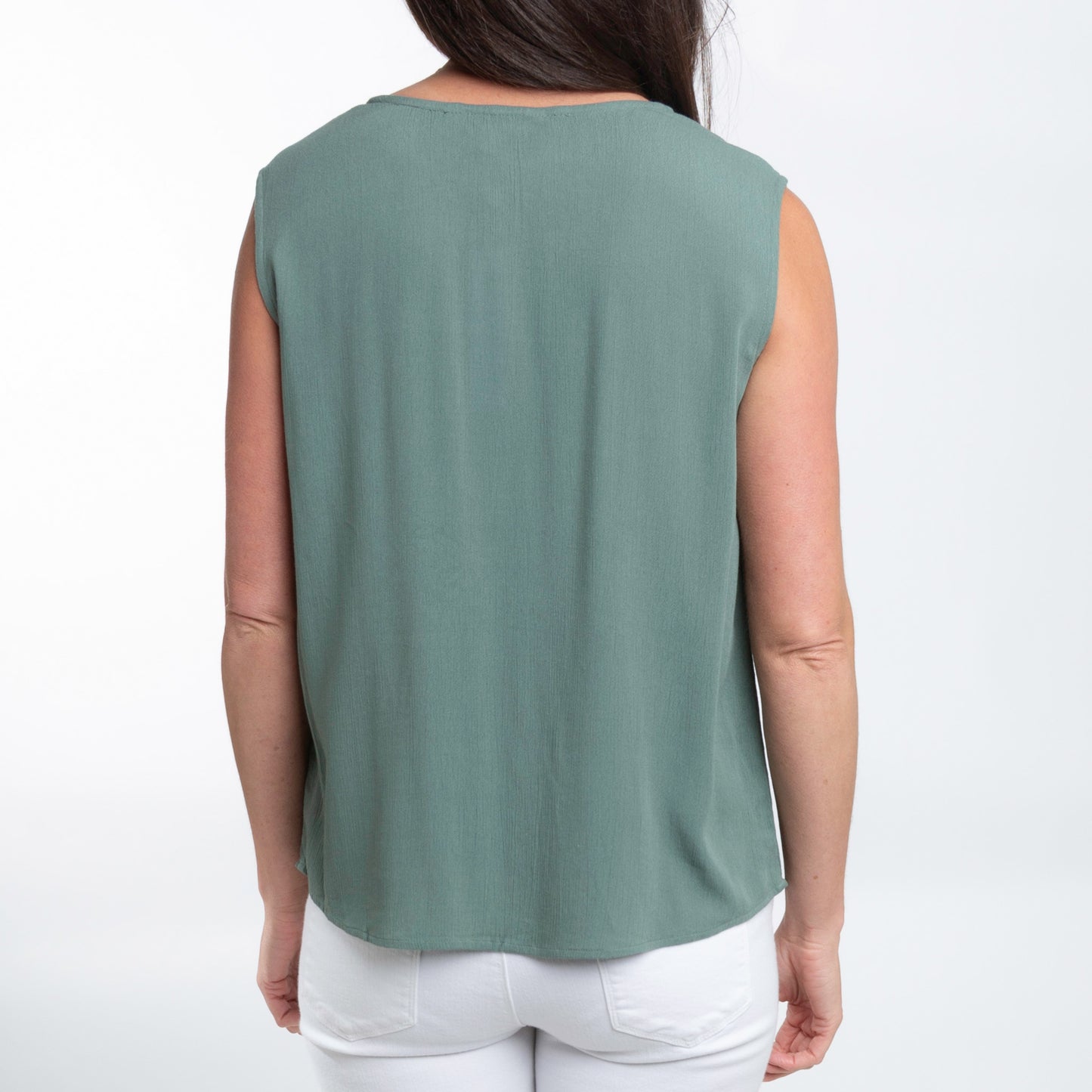 Nika V-Neck Sleeveless Tank Top Blouse