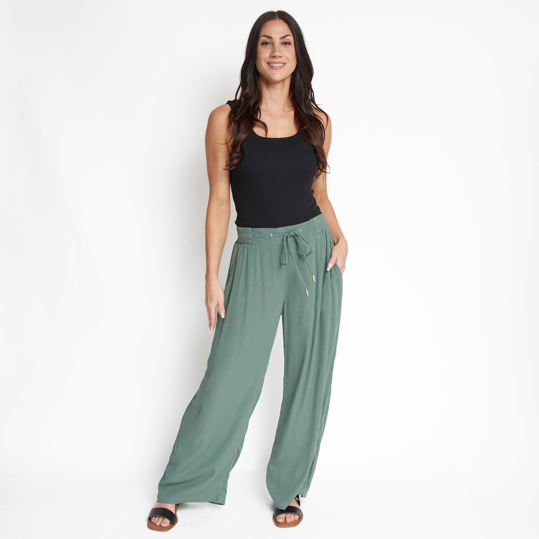 【SCENERITY】Ellie Washing Wide Pants Ellie Wide Leg Jeans | Free People