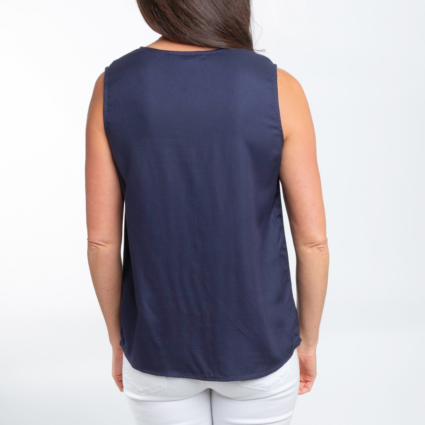 Casey V-Neck Sleeveless Tank Top Blouse