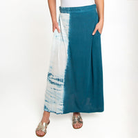 Akari Tie Dye Maxi Skirt with Pockets
