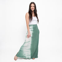 Akari Tie Dye Maxi Skirt with Pockets