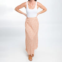 Halle Patterned Maxi Skirt with Pockets