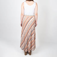 Halle Patterned Maxi Skirt with Pockets
