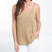 Capri Scoop Neck Sleeveless Tank Top