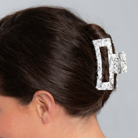 Jayka Marble Claw Hair Clip