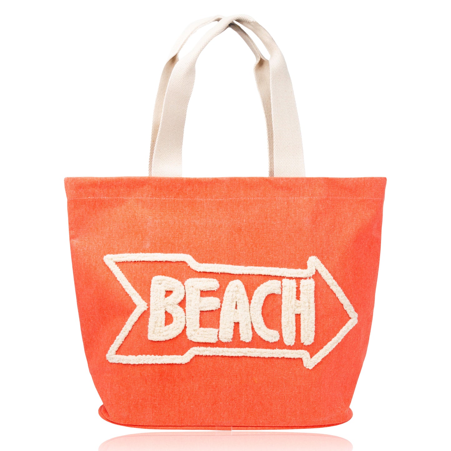 Aruba Water Resistant Hand Embroidered Beach Tote Bag