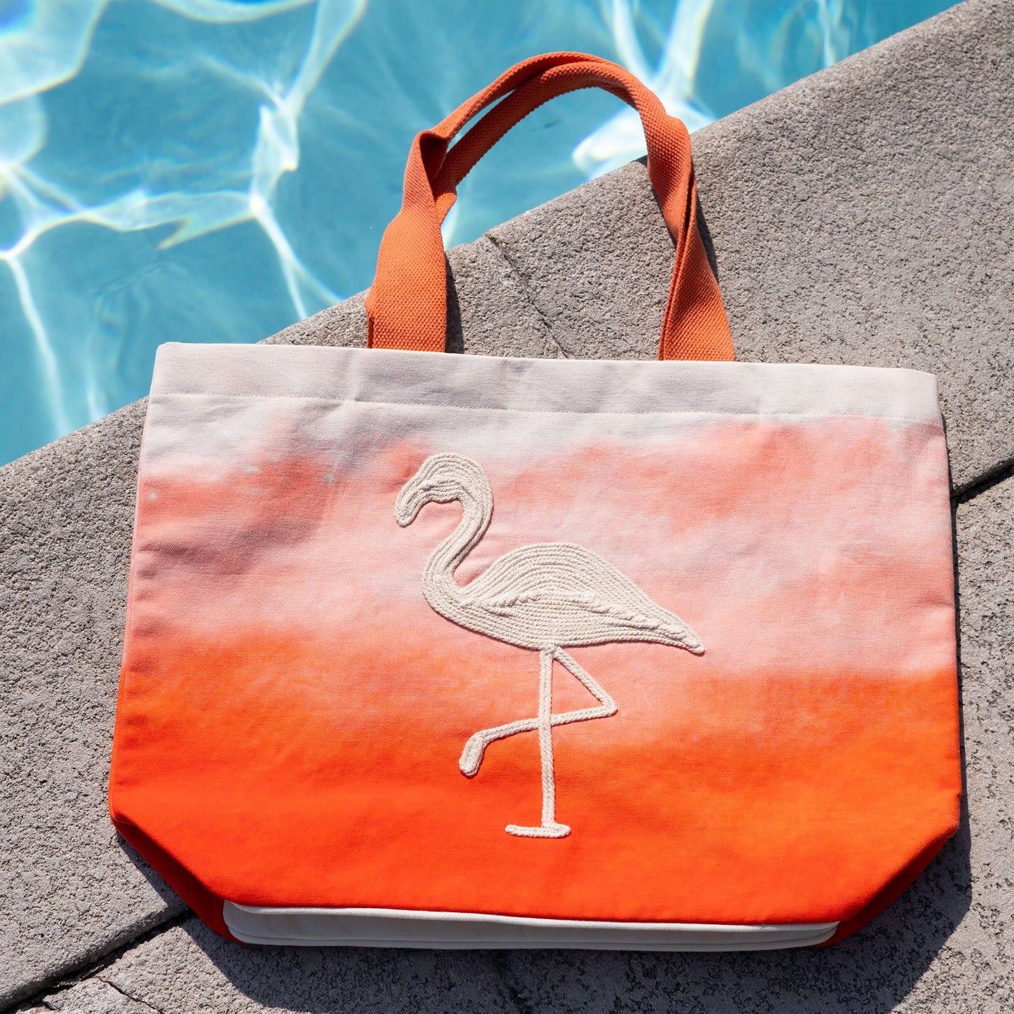 Maui Water Resistant Hand Embroidered Beach Tote Bag
