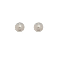 6mm Pearl Ball Stud Earrings