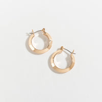 Edge Hoop Earrings
