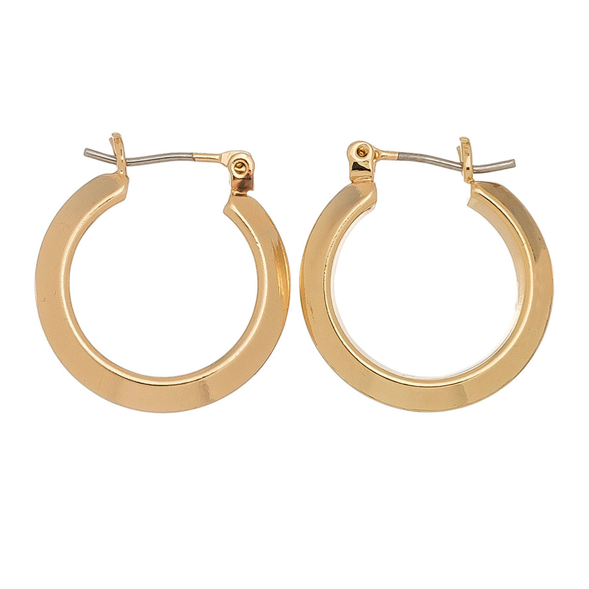 Edge Hoop Earrings