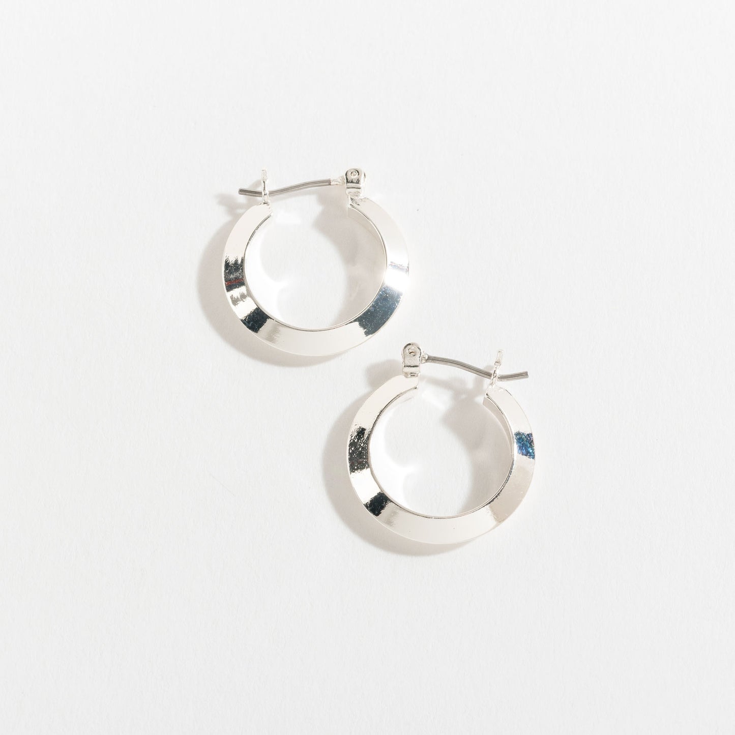 Edge Hoop Earrings