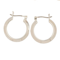 Edge Hoop Earrings
