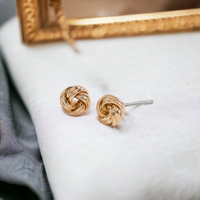 Love Knot Stud Earrings