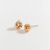 Love Knot Stud Earrings