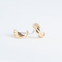 Ear Sense Triple Loop Hoop Earrings