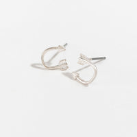 Stud Buds Silver Arrow Stud Earrings