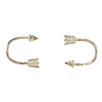 Stud Buds Silver Arrow Stud Earrings