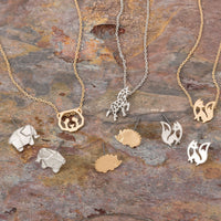 Stud Buds Gold Hedgehog Stud Earrings