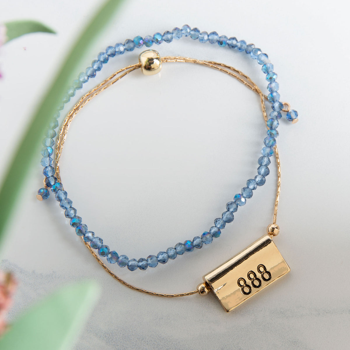 888 Balance Angel Numbers Bracelet