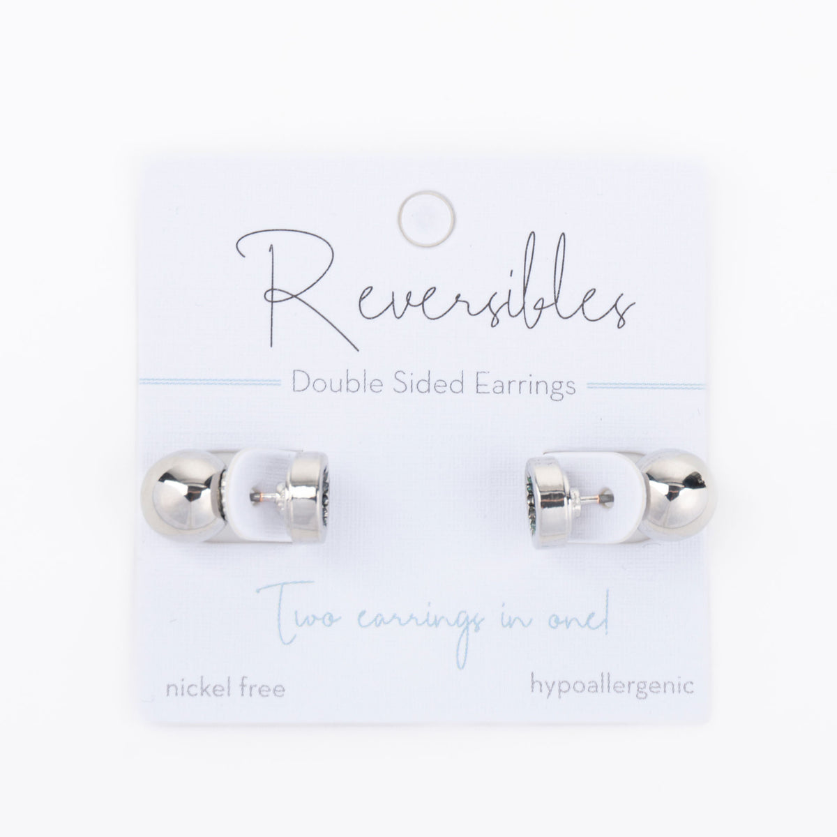 Abalone Star & Bead Reversible Earrings