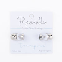 Abalone Star & Bead Reversible Earrings