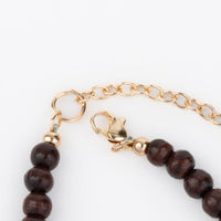 Safiya Cabernet 16" Seed Bead Necklace