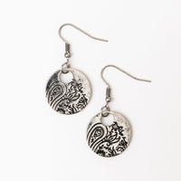 Norah Mandala Drop Earrings