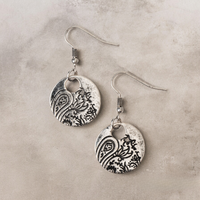 Norah Mandala Drop Earrings