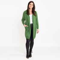 Madison Jade Knit Cardigan with Pockets