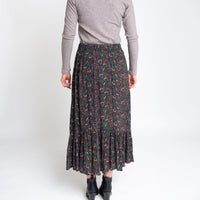 Joie Paisley Tiered Maxi Skirt