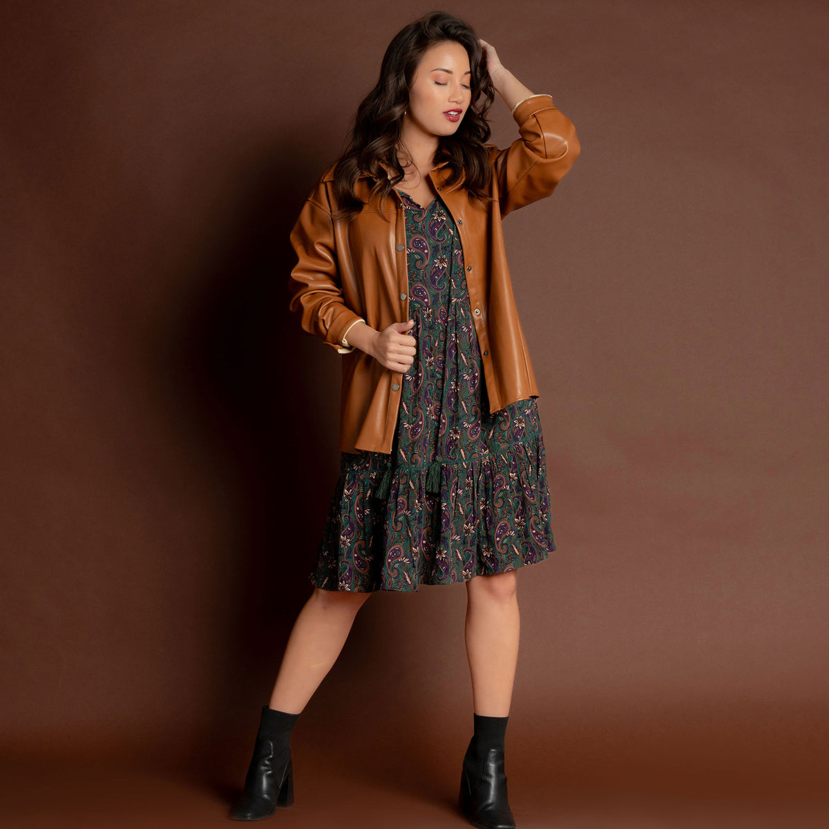 Joie Tiered Mini Dress – Elsie & Zoey