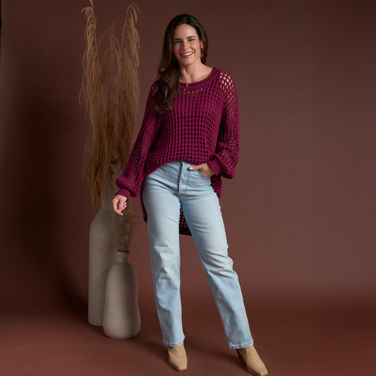 Olli Crochet Sweater