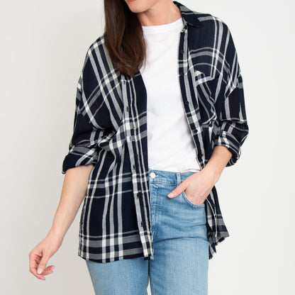 Hunter Plaid Button Up Shirt