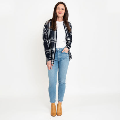 Hunter Plaid Button Up Shirt