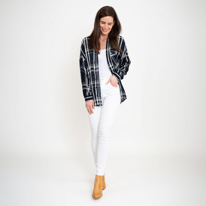 Hunter Plaid Button Up Shirt