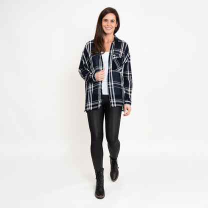 Hunter Plaid Button Up Shirt