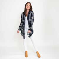Hunter Plaid Duster Shirt