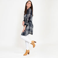 Hunter Plaid Duster Shirt