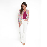 Alexa Long Sleeve Button Up Top