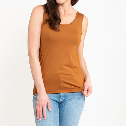 Audrey Reversible Scoop Neck and V-Neck Stretch Tank Top