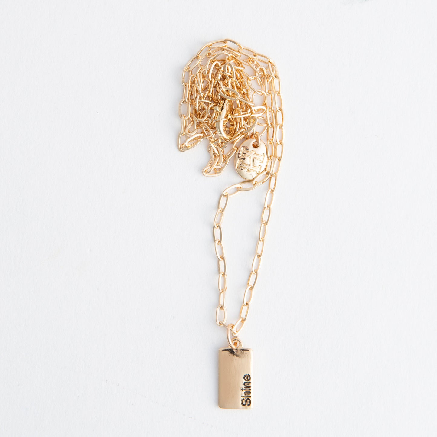 Amira Shine Greeting Card with Pendant Necklace