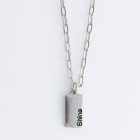 Amira Shine Greeting Card with Pendant Necklace
