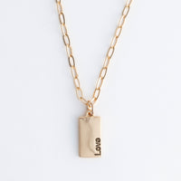 Amira Love Greeting Card with Pendant Necklace