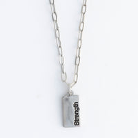 Amira Strength Greeting Card with Pendant Necklace