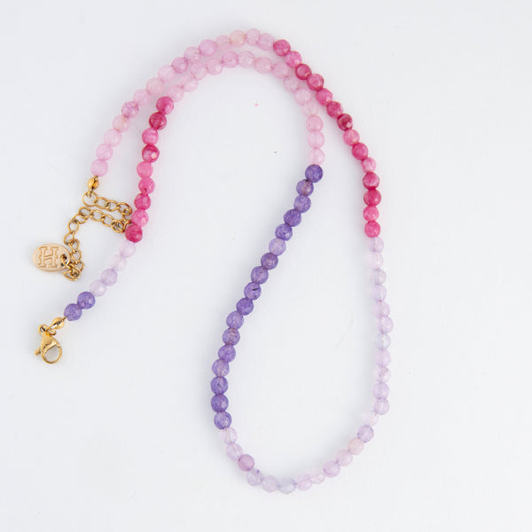Maren Genuine Stone Ombre Necklace