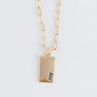 Amira Joy Greeting Card with Pendant Necklace