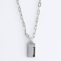 Amira Simply Blessed Greeting Card with Pendant Necklace